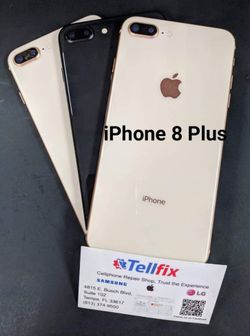 iPhone 8 Plus. 64GB. Factory unlocked 🔓 Like new condition 🎁 With warranty 🧾