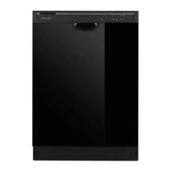 *NEW* AmanaEco Series 24-in Front Control Built-in Dishwasher (Black), 59-Decibel