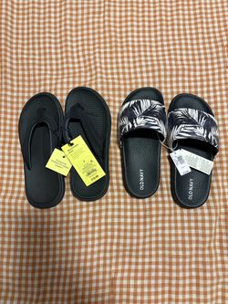New Sandals Bundle – Flip Flops & Old Navy Slides