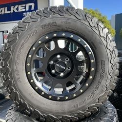 Off Road Rims Titan Wheels A Silverado Tundra Ram F-150 Balistic Pro Comp KMC Method Wrangler Sierra Yukon Tahoe