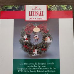 Holiday Wreath Ornament, New