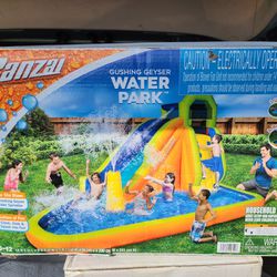 Bonsai Inflatable Kids Water Park Slide Brand New (Price Is Firm)