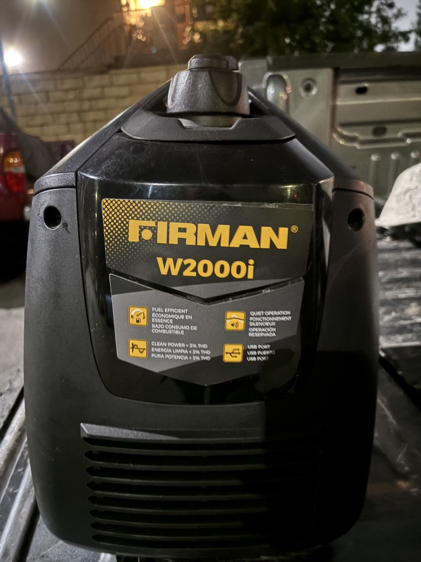 Firman W2000i Inverter Generator – 2000W / Quiet / Clean Power