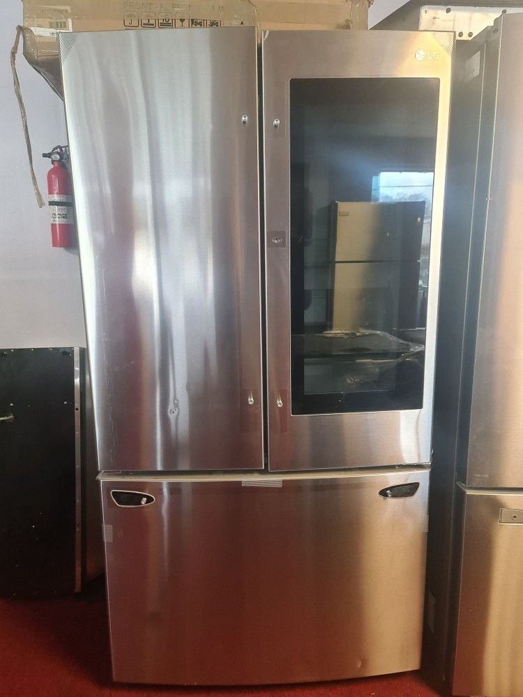 LG 23 Cu. French Door With InstaView - Ice Maker