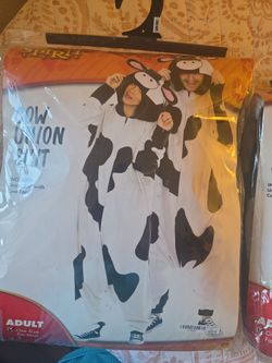 Cow suit for Halloween