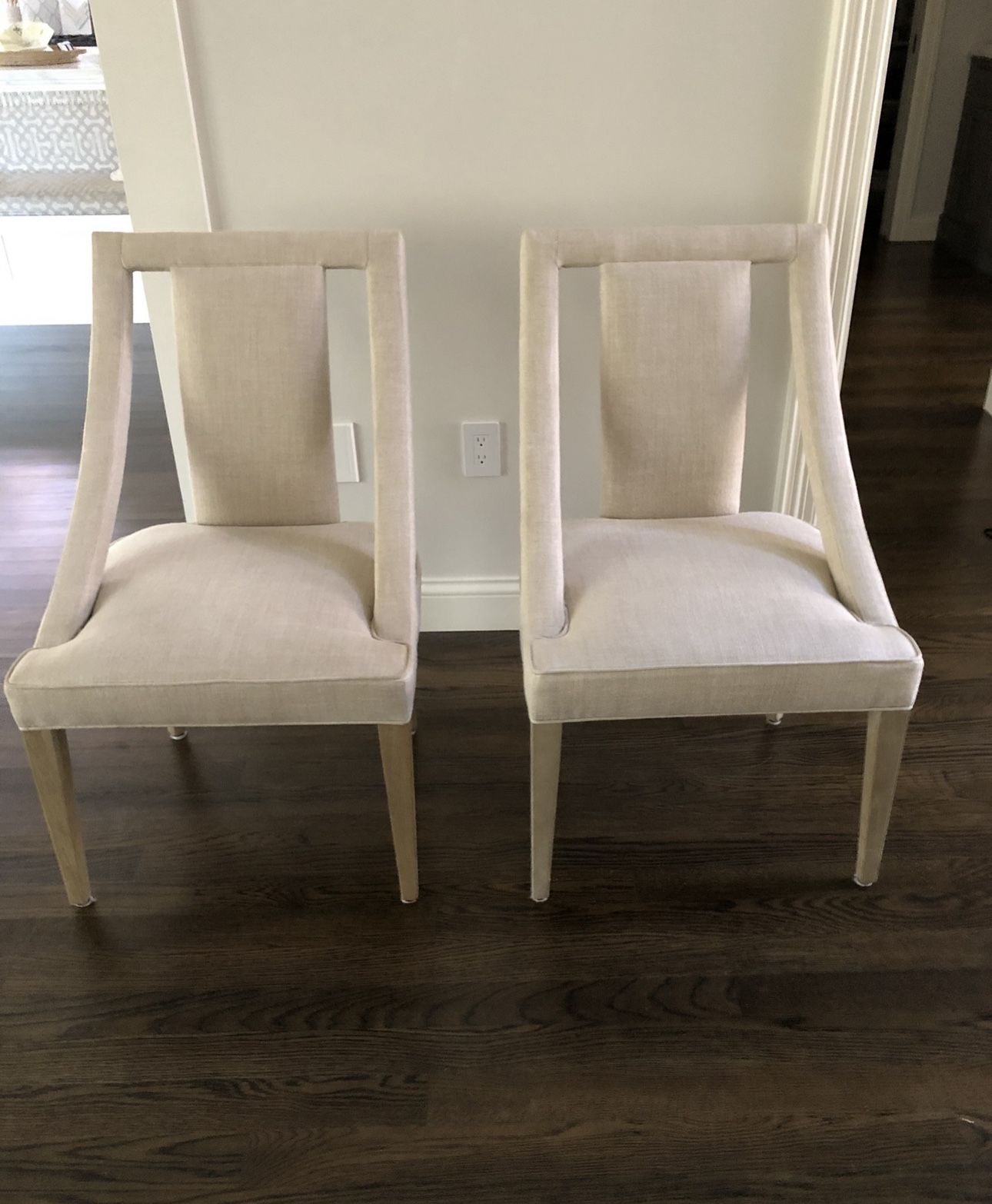 Pair of Restoration Hardware Chairs 