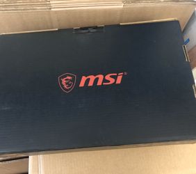 Brandnew MSI FULL HD GAMING LAPTOP