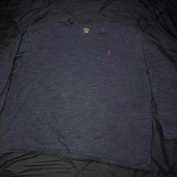 Polo Ralph Lauren long sleeve black marl heather