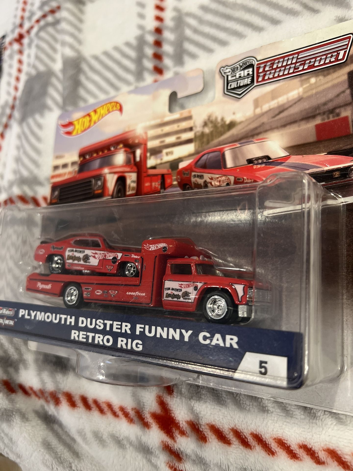 Team Transport Plymouth Duster Funny Car Retro Rig #5
