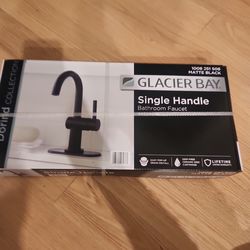 Faucet -Single Handle ,matte black $50