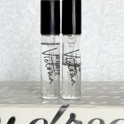 Victoria’s Secret VICTORIA Eau De Parfum MINI Sample Spray Set NEW & USED