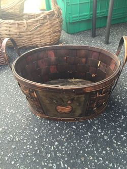 Cute apple basket