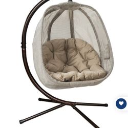 Swing Chair With Cup Holder