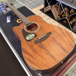 Ibanez Artwood AW54LCE Open Pore Natural Left-Handed Dreadnaught Acoustic Electric Guitar NEW!