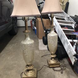 Vintage Glass Lamps 
