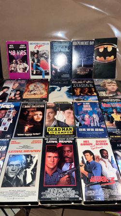 40 VHS 📼 movie bundle lot all for $40