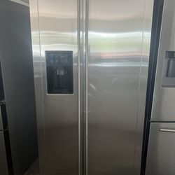 Mabe GE Stainless Steel Side-by-Side Refrigerator