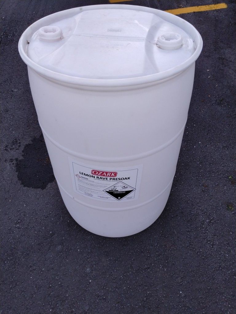 55 Gallon Plastic Barrels