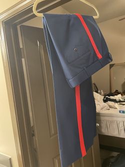 USMC Dress blue Pants w/ Blood Stripe