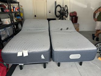 Beautyrest Geneva Lake Luxury Firm Split King Adjustable Bed
