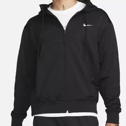 Nike Men's Size XXL Therma-FIT Full-Zip Black Basketball Hoodie FB7115-010 NEW