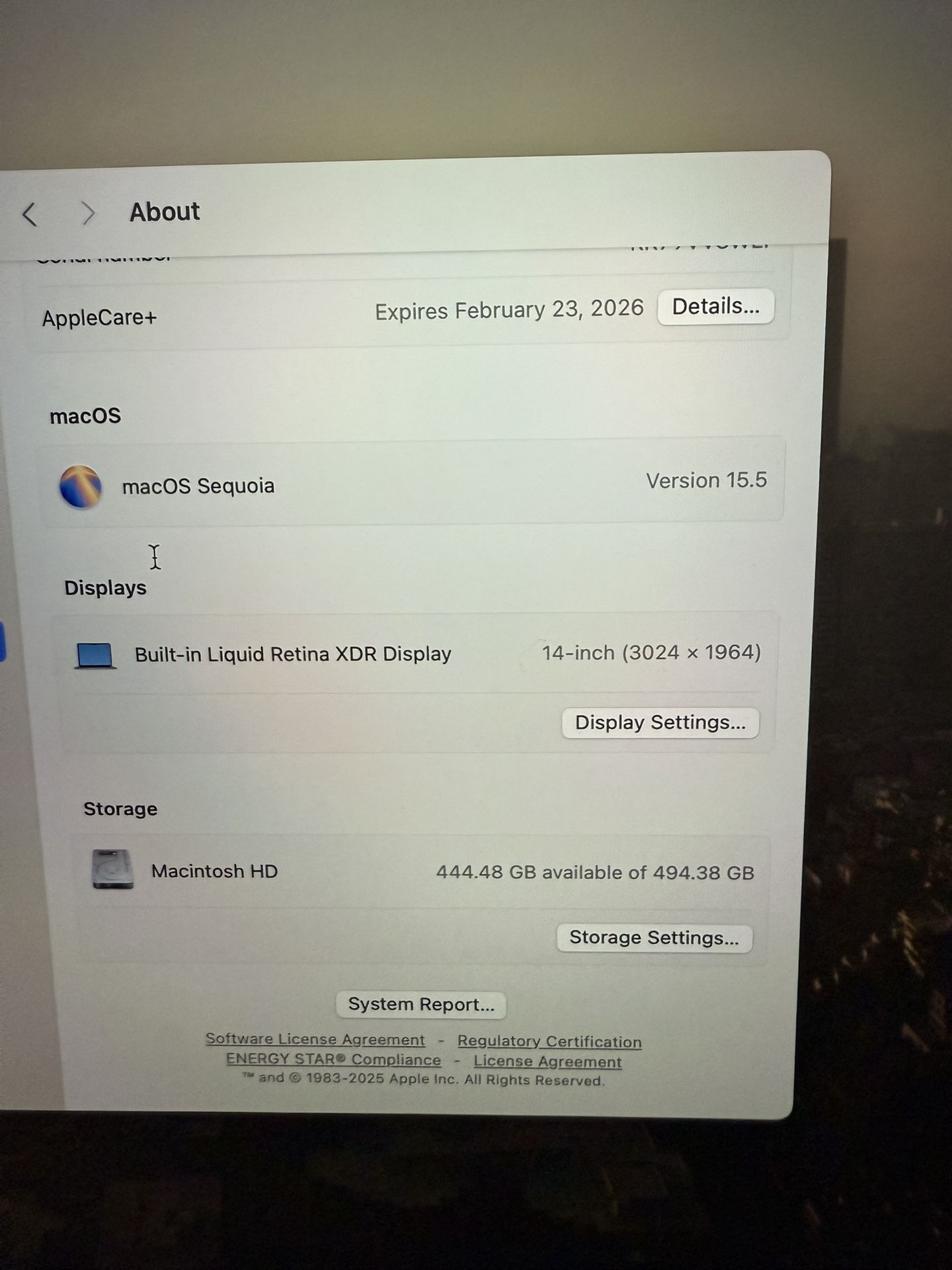 MacBook Pro M2