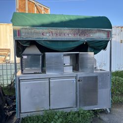 Churro Stand / Food Cart – Stainless Steel – Ready to Customize