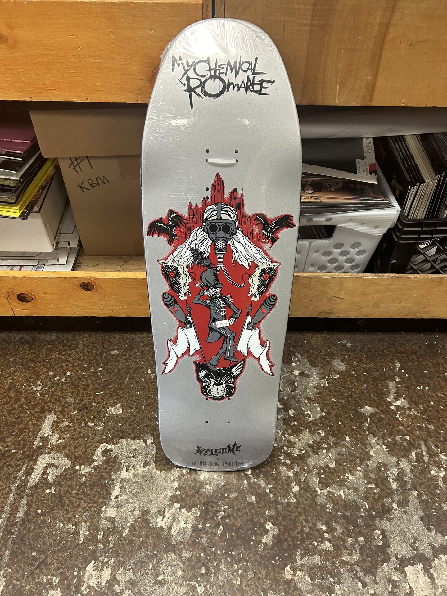 Welcome x My Chemical Romance The Black Parade Skateboard deck