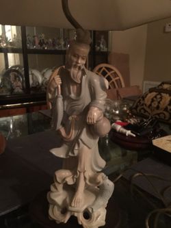 Beautiful Japanese male small lamp