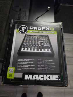 Mackie ProFX8 8-Channel Professional Effects Mixer with USB