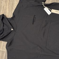 Black Essential Hoodie