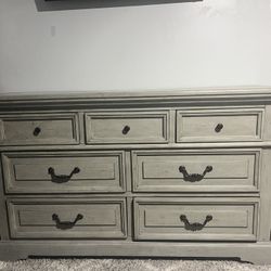 gray dresser 
