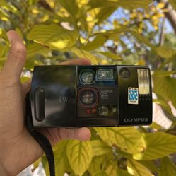 Olympus Infinity Twin 35mm Point and Shoot Film Camera 