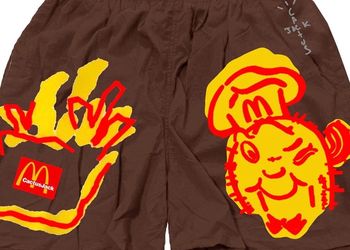 Cactus Jack Illustration Shorts