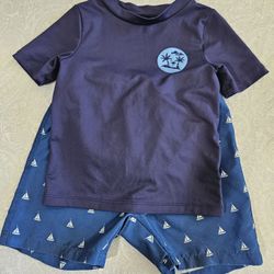 Boys Swim Clothes, Size 18 Months And 24 Months, $8