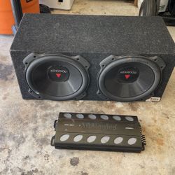 Speaker Box And Amplifier