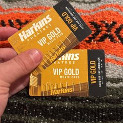 Harkins Vip Movie Passes