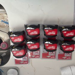 Milwaukee Impact Buts And Tape Measures 