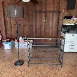 Lamp & Shoe Rack
