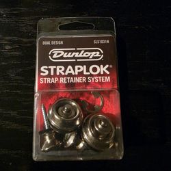 DUNLOP STRAPLOK DUAL DESIGN STRAP RETAINER SYSTEM (Brand New)
