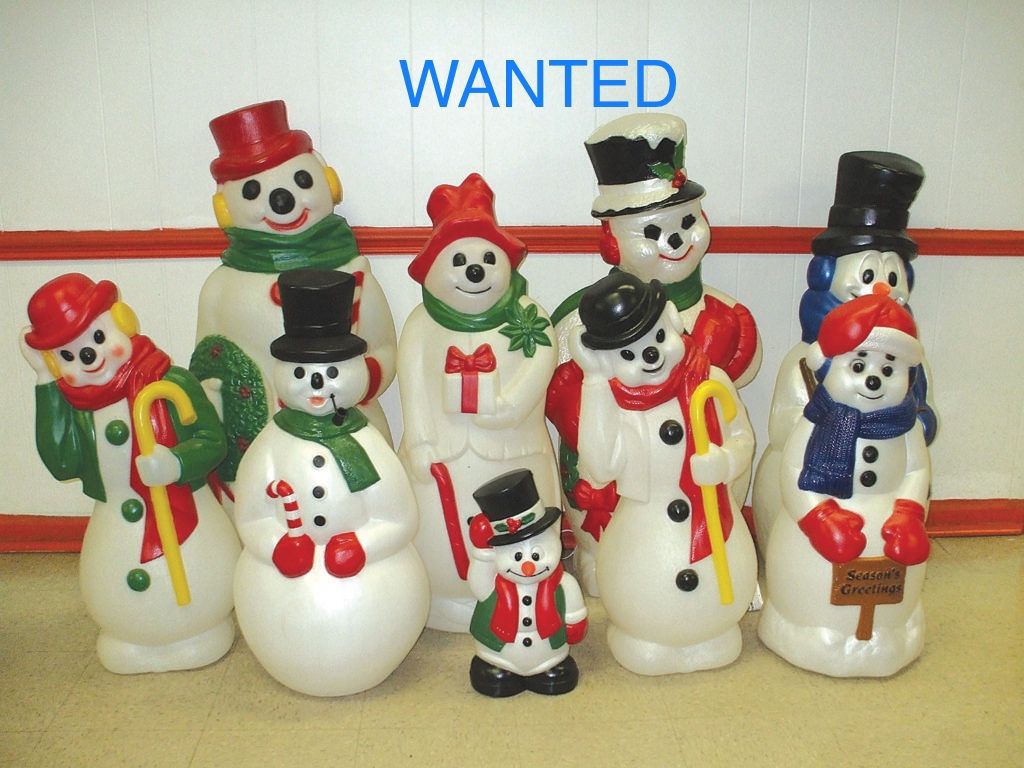 WANTED: Holiday Blow Molds