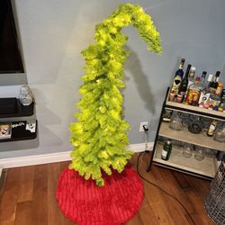Christmas 5FT LED Grinch Bright Whimsical Tree