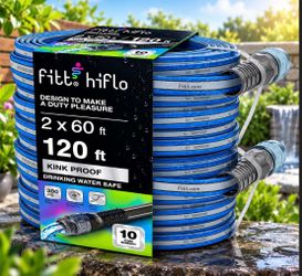 FITT HiFlo 60ft Hose 2-pack $30