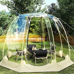 Pop Up Bubble Tent, 9.5x9.5 Ft/ New, Greenhouse