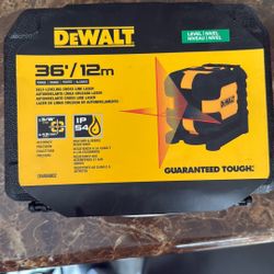 DeWALT laser self leveling 