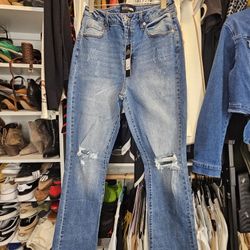 Womens Boot Cut Jeans