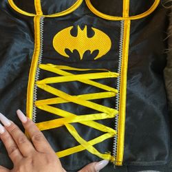 Batgirl Corset Size Large 