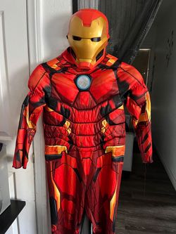 Iron man kids costume size 7-8