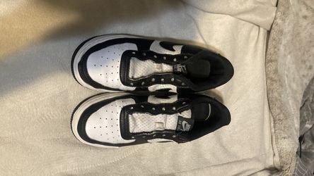 Nike air force 1 low black white mesh size 4.5