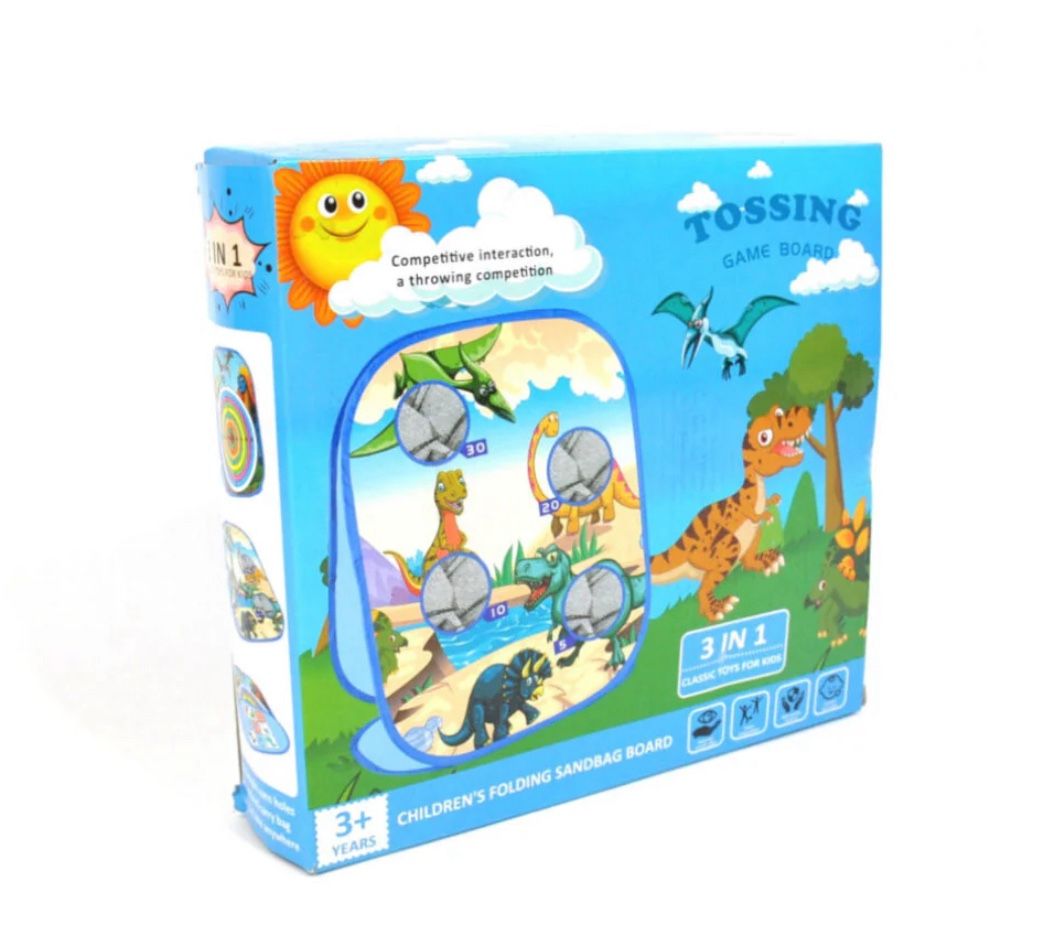 Dinosaur Sandbag Game Board